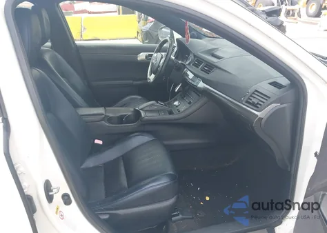 2012 Lexus Ct 200H Premium из США, поврежденный, VIN JTHKD5BHXC2060341